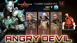 I MET🔥ANGRY GOD OF DEVILS🔥 | Shadow Fight Arena 4 : Fight With An Aggressive Player | Unity SFA