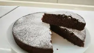 Постный Шоколадный манник