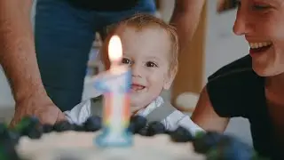 Davídek a jeho první narozeniny