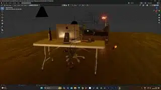 client work scene in blender
