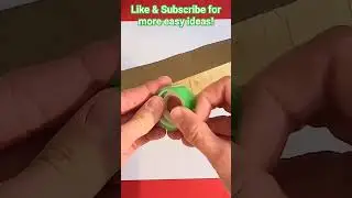 The easiest christmas ornaments craft for kids & adults! Fast & fun. Xmas together! #christmasart