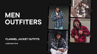 Flannel Jacket Outfit Ideas | Men Plaid Jackets #outfit #winterfashion