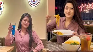 Pan Asian Food 1st time try kiya😱🍜🥘 #food #recipe #review