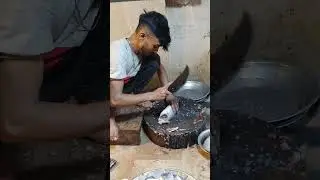 Superb yellow fin black soul cutting #How to fleet every fish #Most unique seafood cutting
