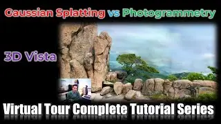 3D Vista Gaussian Splatting vs Photogrammetry: Complete 3D Modeling Tutorial for Virtual Tours 2025