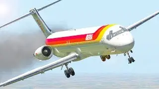 Most Horrible Landing Performed By Stupid Pilots In X-plane 11