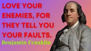 Benjamin Franklin Quotes #quotes #quoteoftheday #benjaminfranklin #benjaminfranklinquotes #wisewords