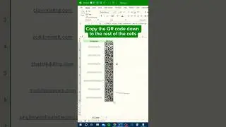 QR Codes in Excel ‼️ 