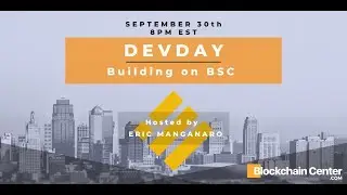 Dev Wednesday: Building on Binance Smart Chain