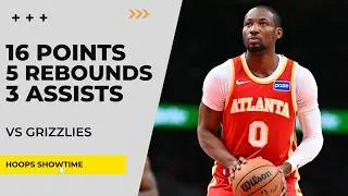 Jonathan Kuminga 16 Points, 5 Rebs, 3 Assists vs Grizzlies | 25-26 NBA Season