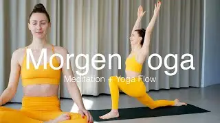 60 Minutes of Morning Yoga | Meditation + Yoga Flow