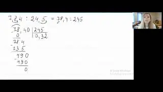 Dividing Decimals by Decimals