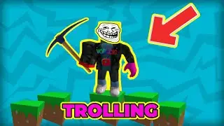 Roblox Skywars trolling #4  [ LATE GAME WIN! ]