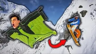 I'M A PRO SNOWBOARDER?! (Steep)