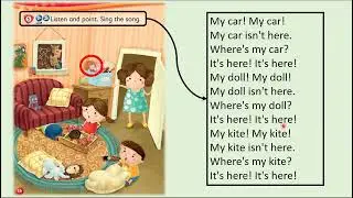 Kid's Box Starter - Unit 4 - My Toys - 5 - Listen and point. Sing the song.