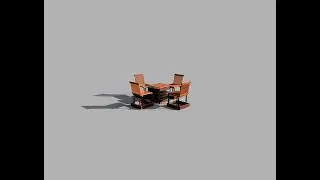 THE PUTOUT SEAT AND COFFEE TABLE (USER ANIMATION)