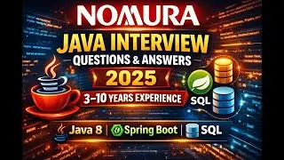 Java Interview Questions – Multithreading in Java | 3–10 Years Experience | Java 8 & Spring Boot