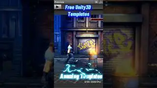 Unity3D Free Assets - Beat 'Em Up Template. 100+ Unity Assets Giveaway.  