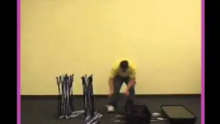 Pop Up Trade Show Display With Podium