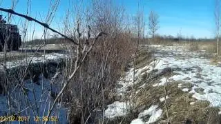 Вездеход Беляшек переезжает через канаву 2