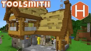 How To Build a Toolsmith House in Minecraft Tutorial