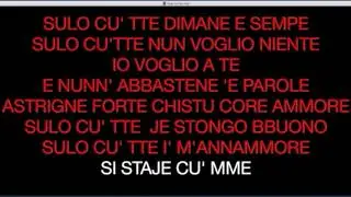 SULO CU' TTE (Base karaoke)
