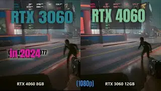 RTX 4060 vs RTX  3060 -1440p (2024)
