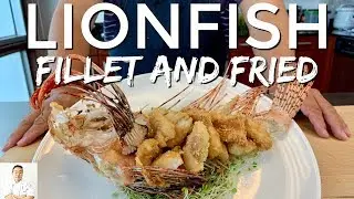 Whole Fried Lionfish | Clean, Fillet, Fry