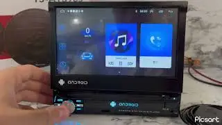 Магнитола андроид с выдвижным экраном