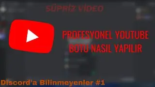 Discord'a Bilinmeyenler #1 // **SÜPRİZ VİDEO** // Youtube Bildirim Botu Nasıl Yapılır? //