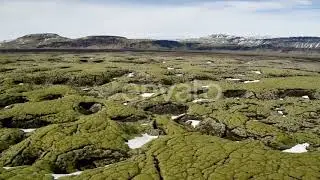 The Vast Eldhraun Lava Fields | Stock Footage