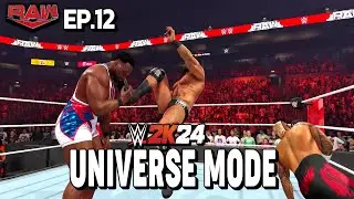 WWE 2K Universe Mode S2 Episode 12- Raw | Accidental Claymore?!
