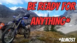 5 Things you Should ALWAYS Bring on Dual-Sport and Adventure Rides.