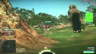 Planetside 2 - Tank gameplay - Gunning and driving the prowler