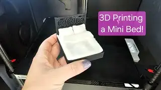 How to 3D Print a Mini Doll Bed - Design in Description