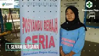 Posyandu Remaja Ceria Puskesmas Plaju #JamboreKS2020