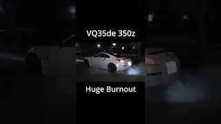 350z does Huge Burnout