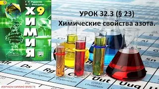 Химические свойства азот химия 9 класс