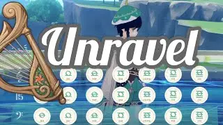 Genshin Impact | windsong | lyre | anime Tokyo Ghoul ost cover [Elmasplay]