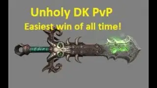 WoW BFA - Unholy DK PvP - Easiest Win Of All Time
