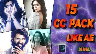 15 cc pack / cc pack /like Ae /Alight motion /xml / @watermaneditztutorialz