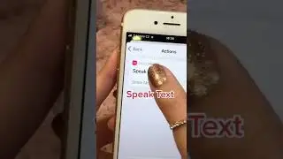iphone Trick . How To Make Speak Text For Charger 