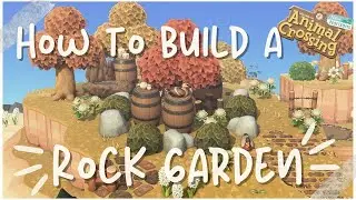 How to Build a Rock Garden | Speed Build | Animal Crossing New Horizons