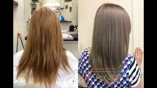 Coloring from red to cold light brown