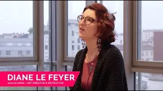 Sharing my knowledge is heartwarming - Diane Le Feyer, Emile Cohl School 2002 Alumna