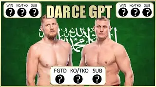 UFC Saudi Arabia | Sergei Pavlovich vs Alexander Volkov | DARCE FIGHT GPT