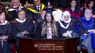 Spring 2018 Graduate Commencement Class Representative Speech |  Mirna Said Fougère (MA '18)
