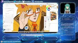 (Twitch VOD 1-12-25) Working on OC Drawings and Chatting