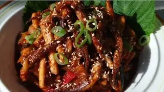 오징어볶음 무조건 이렇게 만들어보세요!물끼없이 맛있게 드실수있는 레시피입니다!