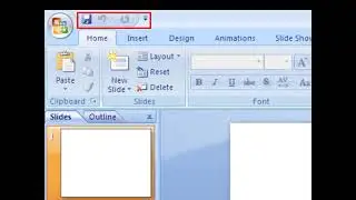 Mengenal Tampilan Microsoft Powerpoint 2007
